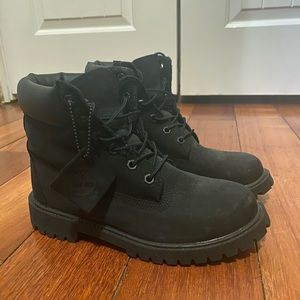 Black Timberland Boots